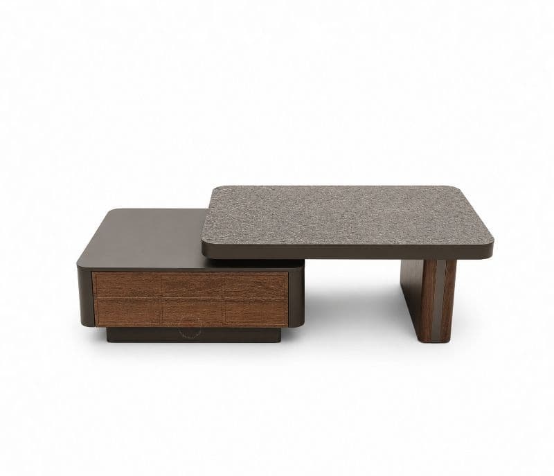Image 10 for 8369 Centre Table Wood & Marble (CP)
