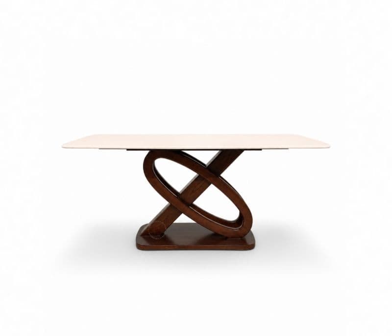 Image 19 for DT52/DC364/SWIS. RMR Dining Table 1+6 Seater Marble Top (BS-CP)