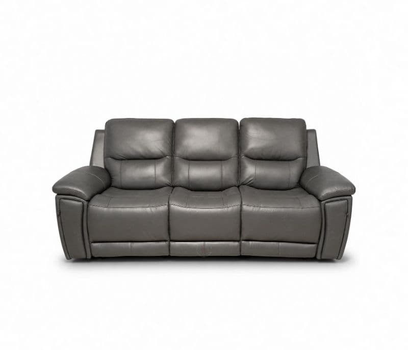 Image 4 for Manwah U71191M 3+2+1 Motor Recliner Pure Leather With Sound Bar/Concealed CupHolders (BWD)(WF)