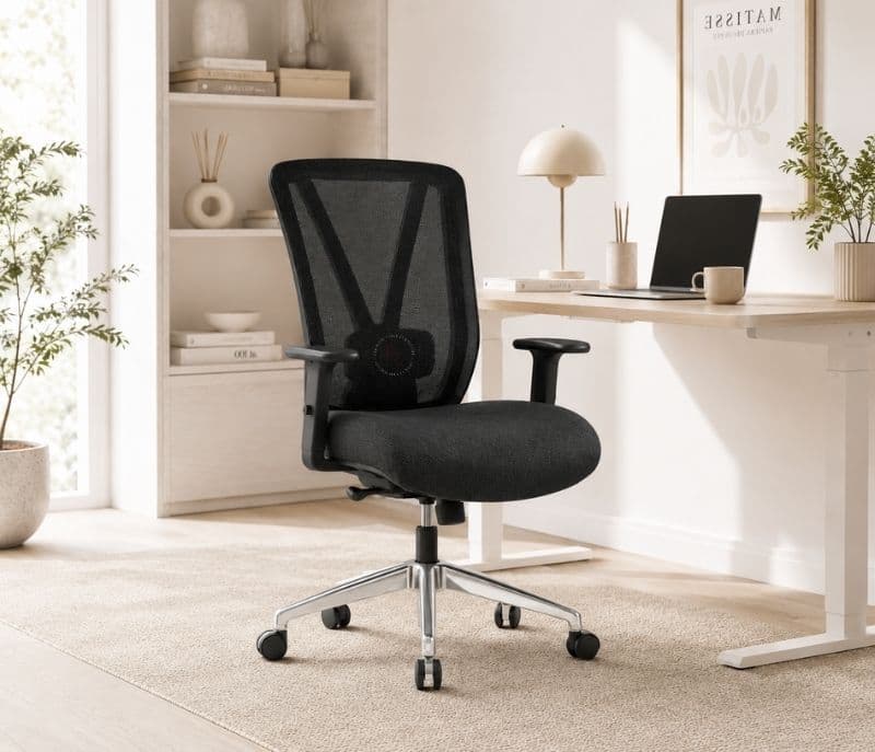 Image 1 for Metrrode MB Black,White Office Chair (PM)