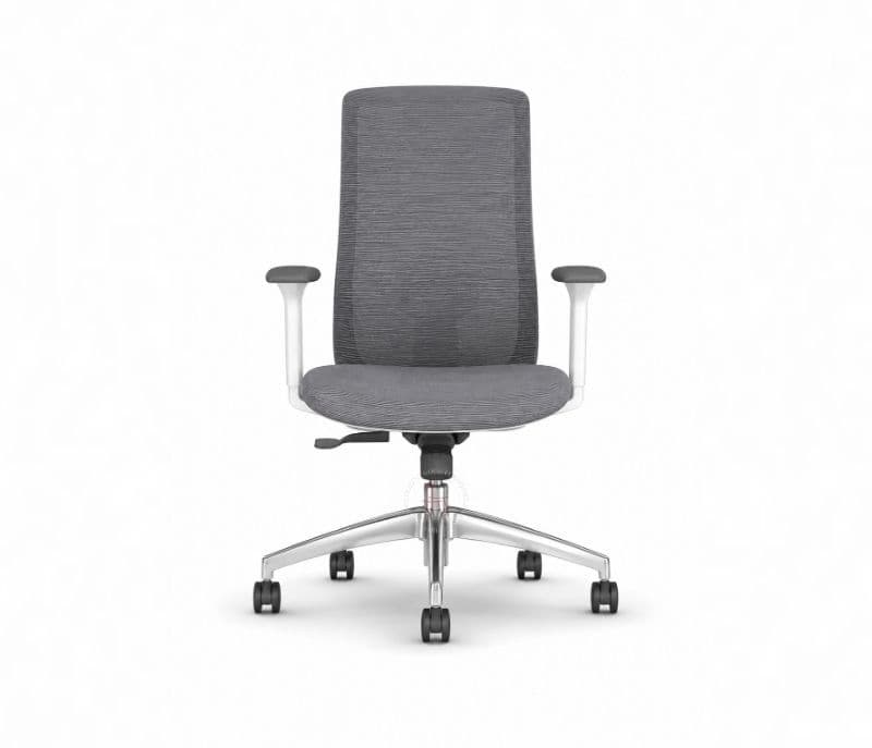Image 2 for Eros MB White Office Chair (PM)