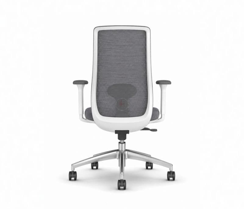 Image 4 for Eros MB White Office Chair (PM)