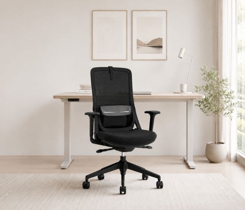 Image 1 for Helios MB Black Special (SURYA) Office Chair (PM)