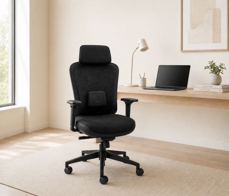 Image 1 for Adonis HB Black Special (Surya) Office Chair (PM)