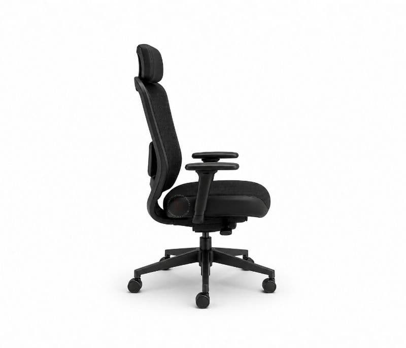 Image 3 for Adonis HB Black Special (Surya) Office Chair (PM)