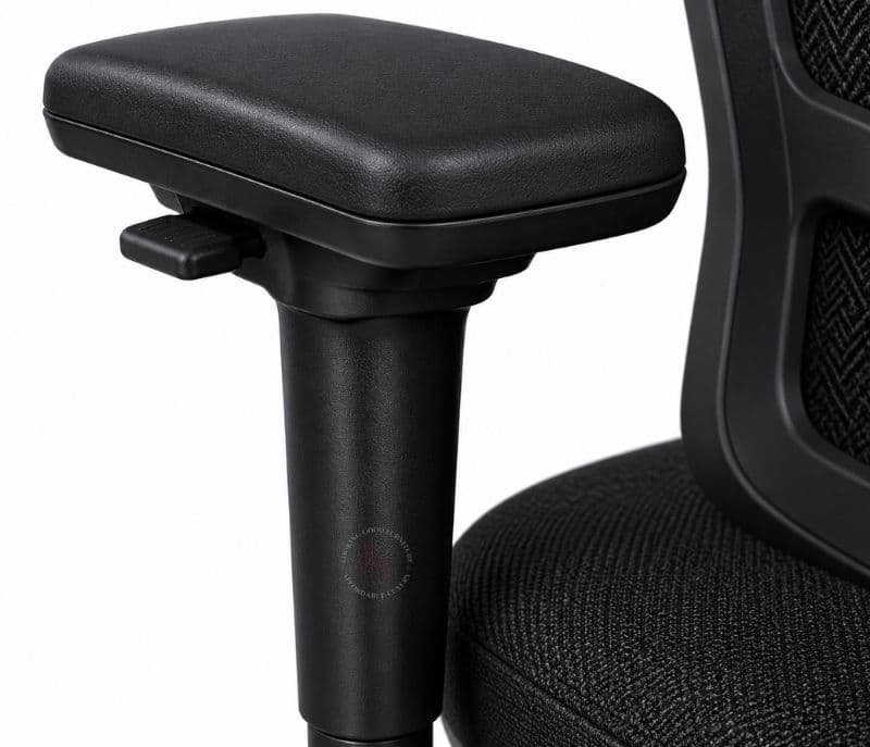 Image 7 for Adonis HB Black Special (Surya) Office Chair (PM)