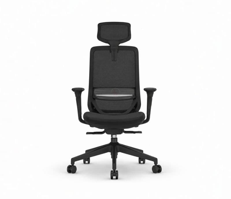 Image 2 for Helios HB Black Special (SURYA) Office Chair (PM)