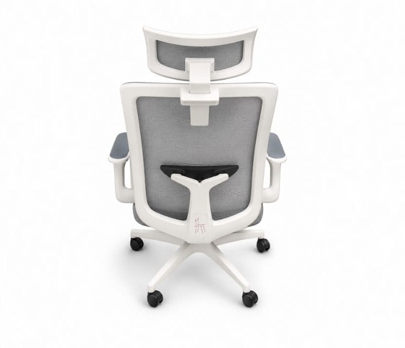 Image 4 for Amaze White HB Office Chair (PM)