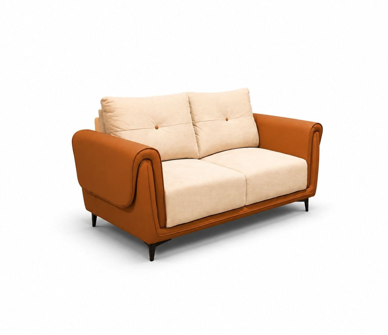 Image 7 for Catalogue Sofa 3+2 Seater With Artificial Leather And Fabric (BTM)