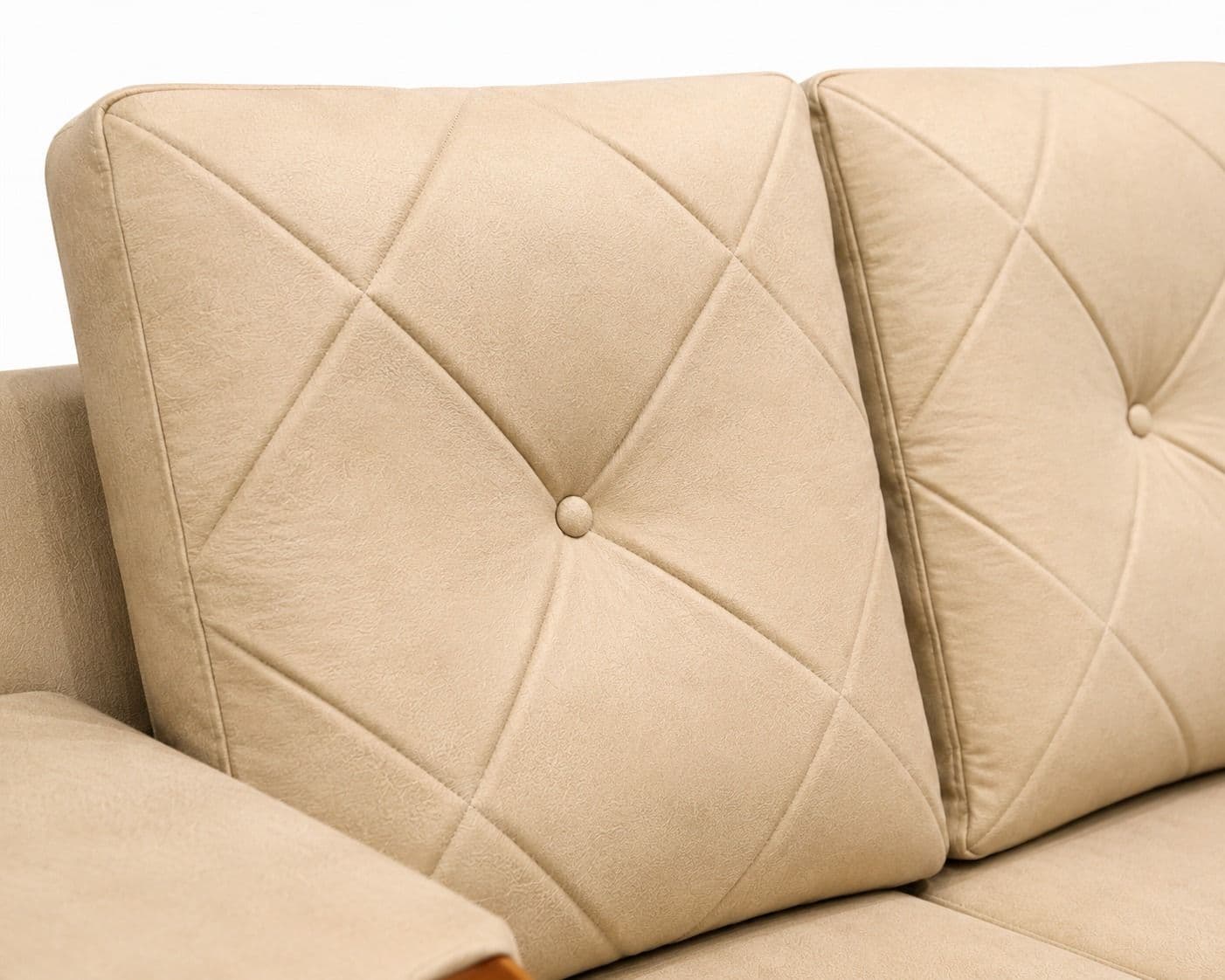 Image 7 for Regalia Luxa Sofa 2+2+1+C+Center table +2 Puffy Micro Suede Fabric (BTM)