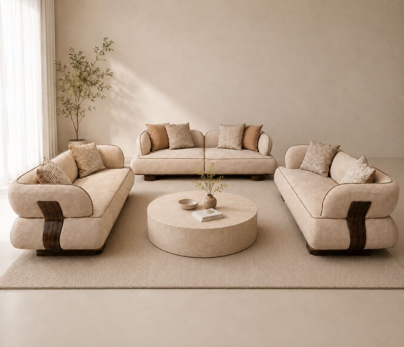 Adora Sofa Set 3+2+2 Seater (OWD)