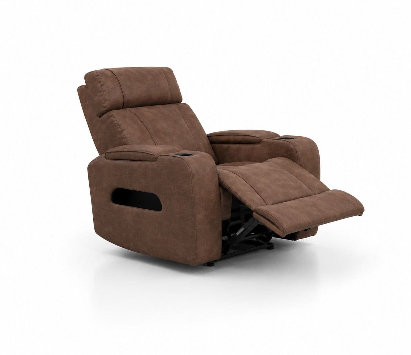 Image 16 for Manwah 71137BTZ 3+2+1 Power Recliner Fabric