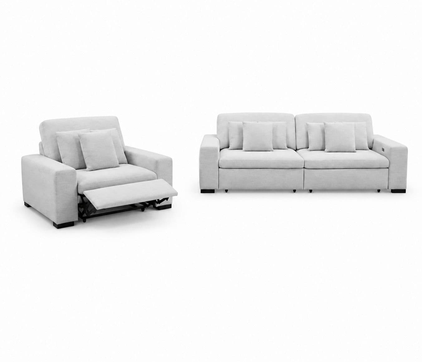 Image 2 for Manwah 80386BM 3+2 Sofa Recliner Fabric