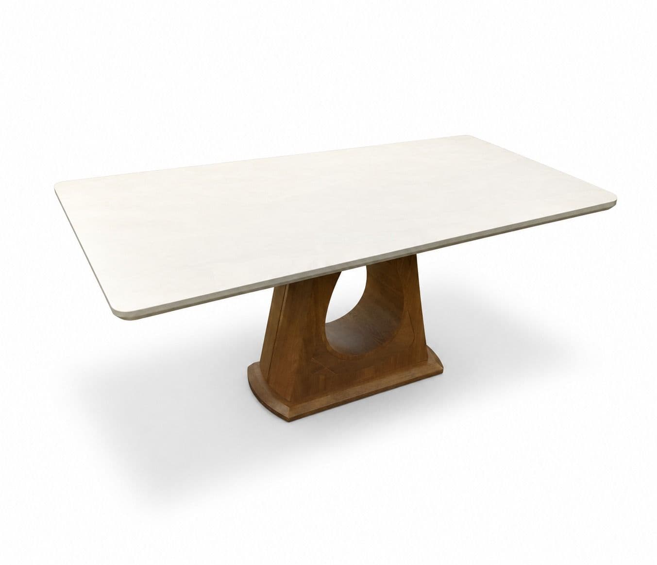 Image 13 for DT186/3588 701 Dining Chairs Marble Top Ash Wood Base 1+6 Seater (HYD)(KORA)