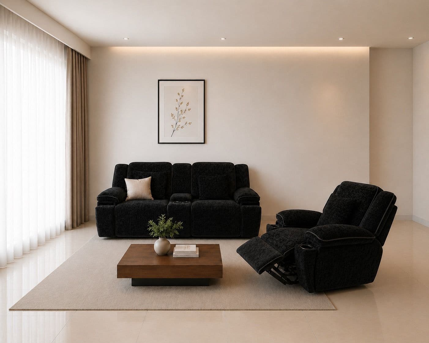 70718HM (Manwah) Motor Recliner (KORA)