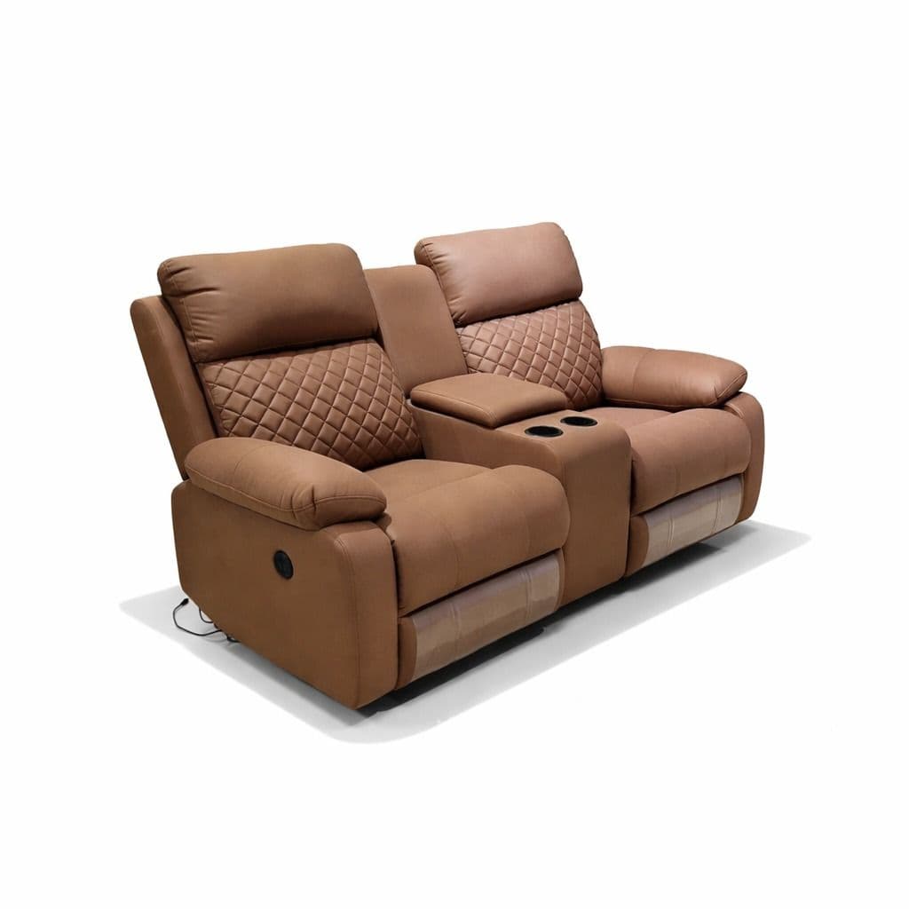 Image 14 for R20 Power Recliner 3 + 2 With Consol + 1 Power Reclner Micro Swed Fabric (BSK OTD)
