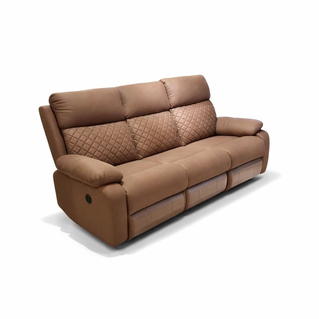 Image 8 for R20 Power Recliner 3 + 2 With Consol + 1 Power Reclner Micro Swed Fabric (BSK OTD)