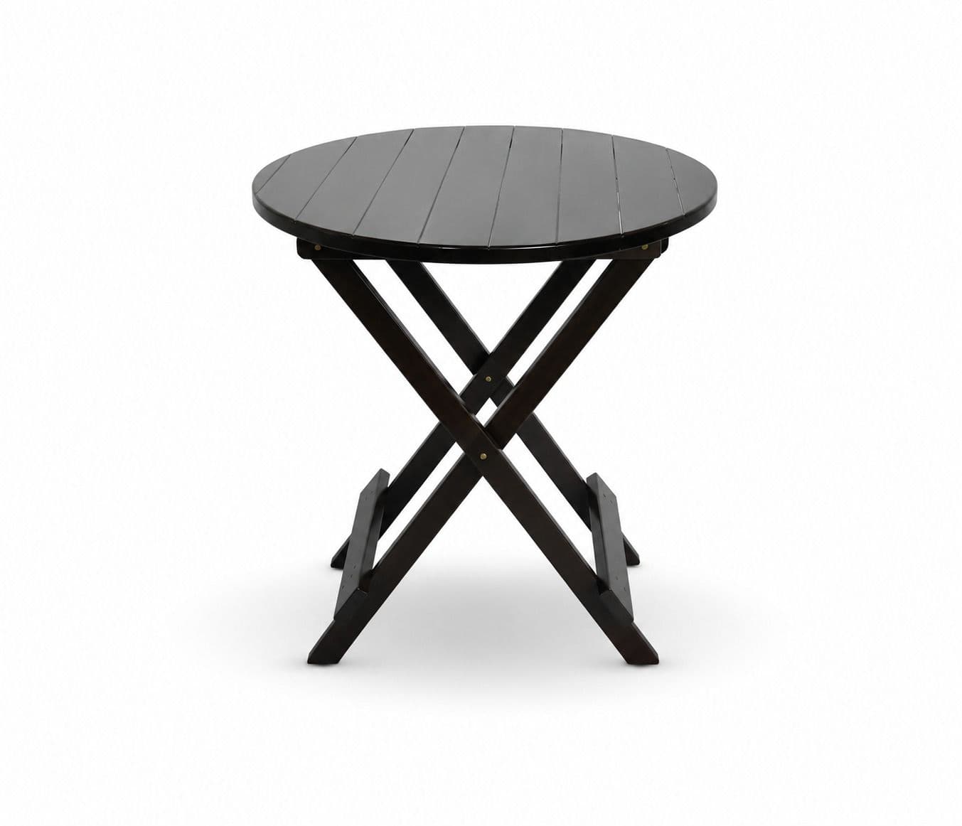 Image 2 for Folding Round Table Sheesham Wood (BGPKU) (OWD)