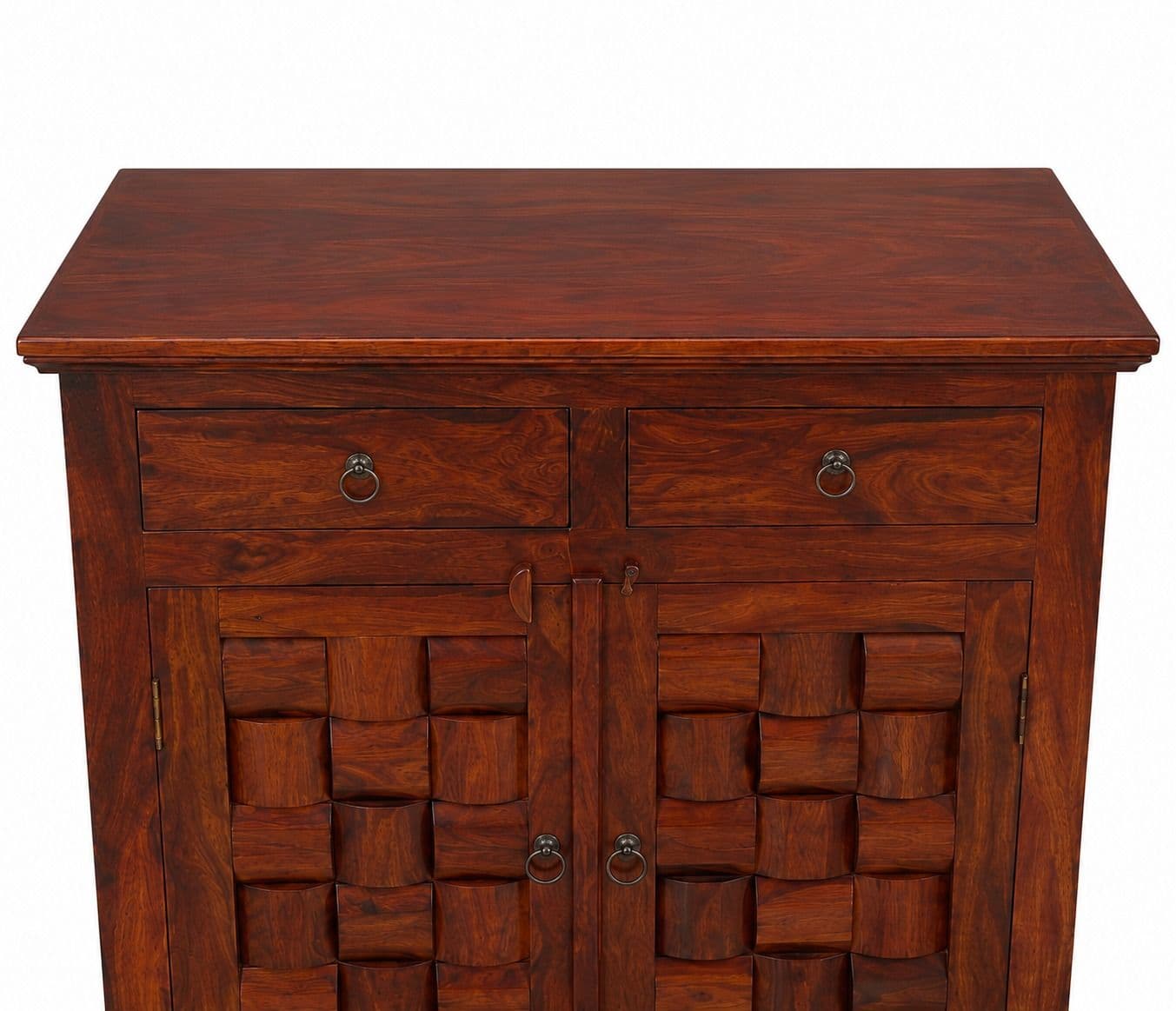 Image 6 for Niwar 2 Do & 2 Dr Small Side Board Sheesham Wood (BGPKU) (OWD)