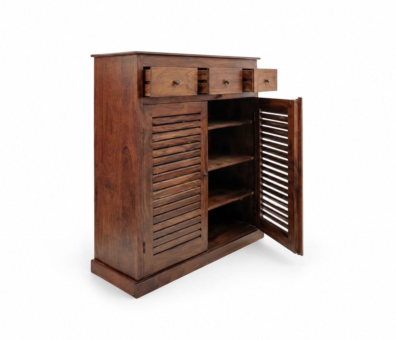 Image 3 for Debour Shoe Rack Sheesham Wood (BGPKU) (OWD)