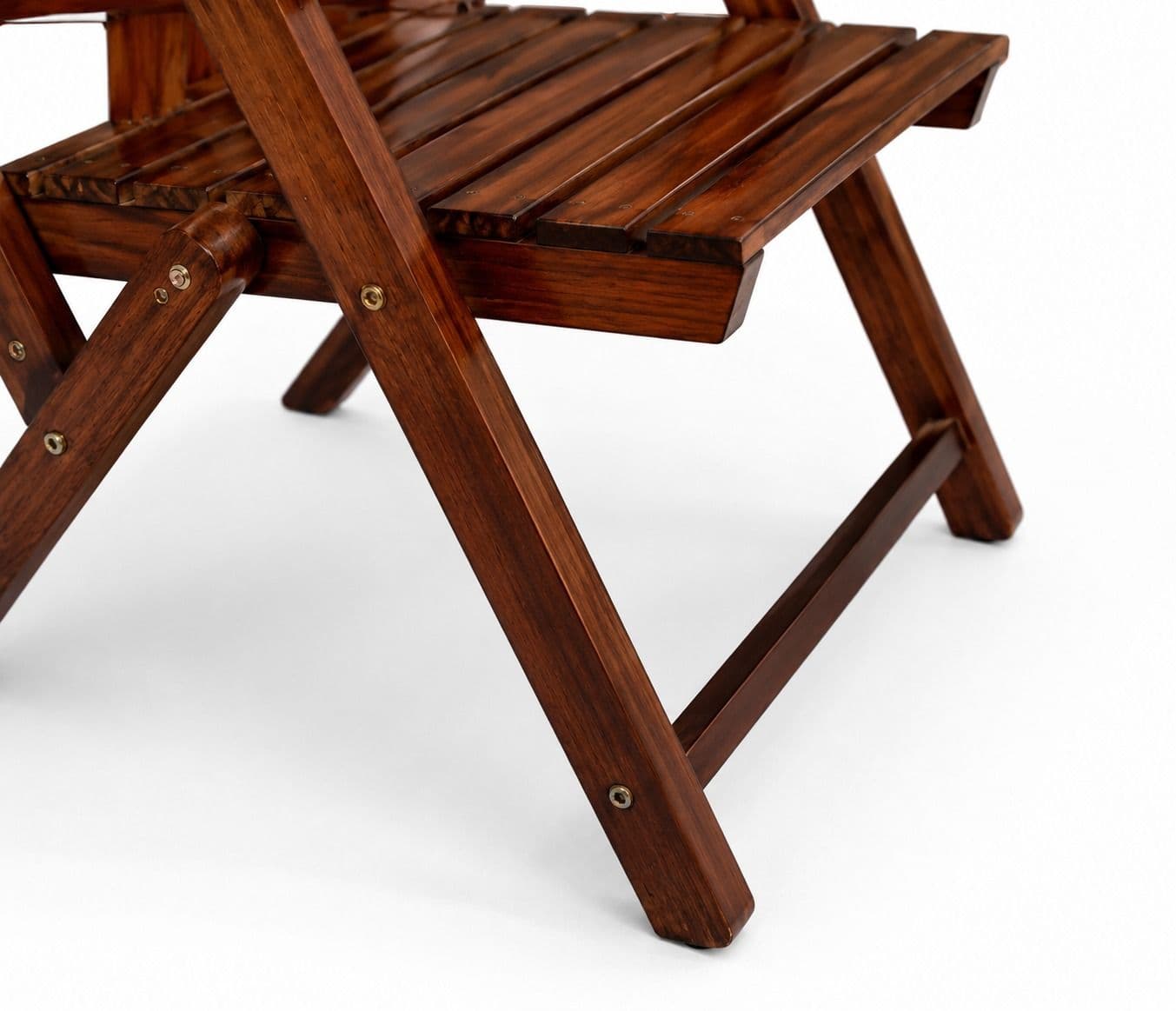 Image 5 for Folding Chair With Arm Rest Sheesham Wood (BGPKU) (OWD)