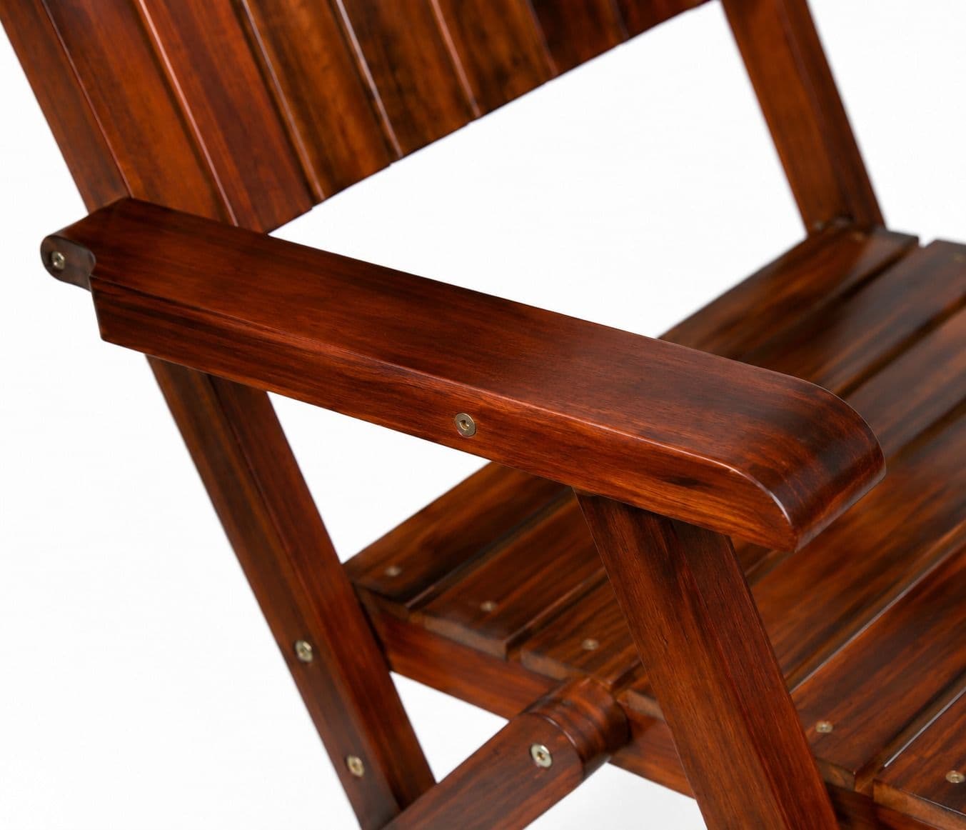 Image 4 for Folding Chair With Arm Rest Sheesham Wood (BGPKU) (OWD)