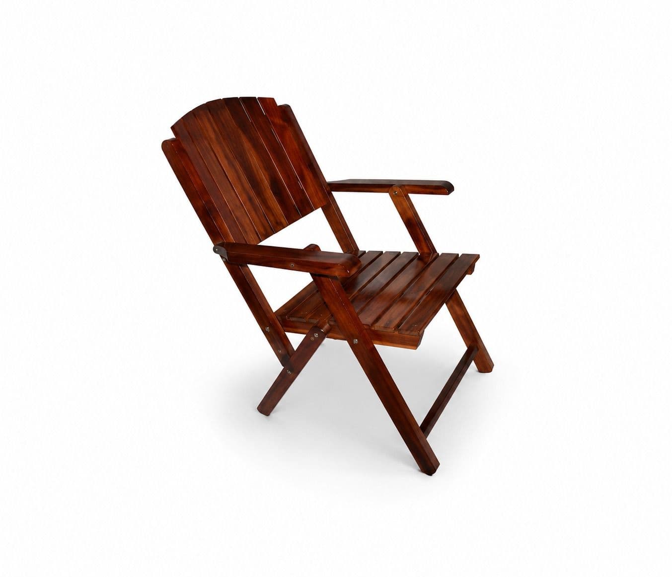Image 2 for Folding Chair With Arm Rest Sheesham Wood (BGPKU) (OWD)