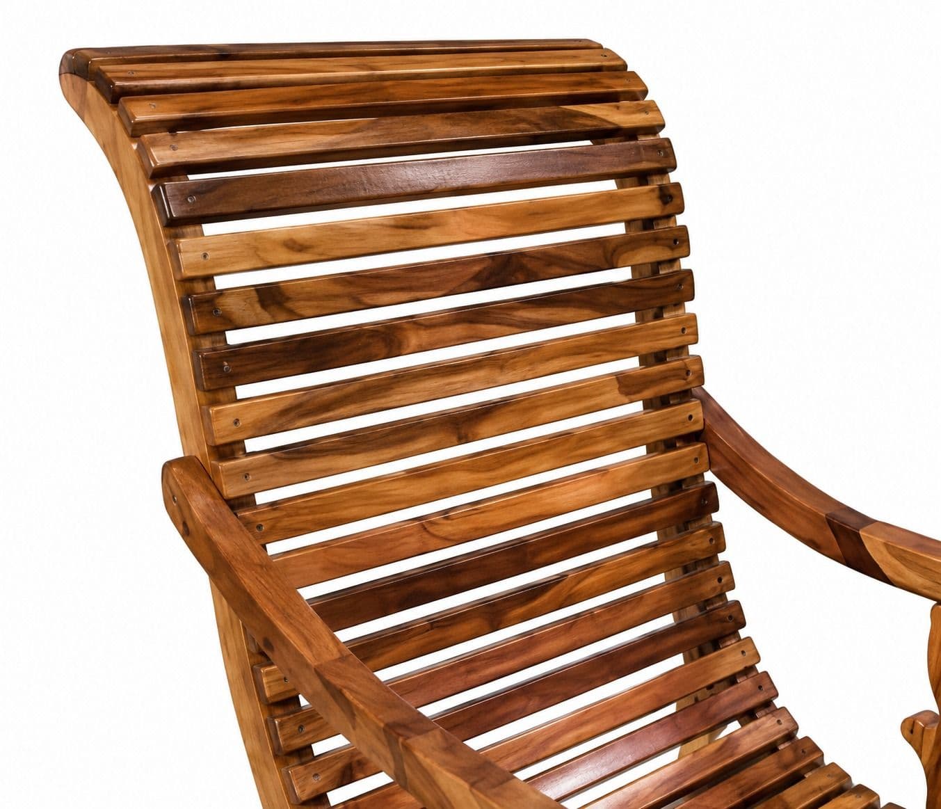 Image 5 for Horizontal Strip Eazy Chair Sheesham Wood (BGPKU) (OWD)