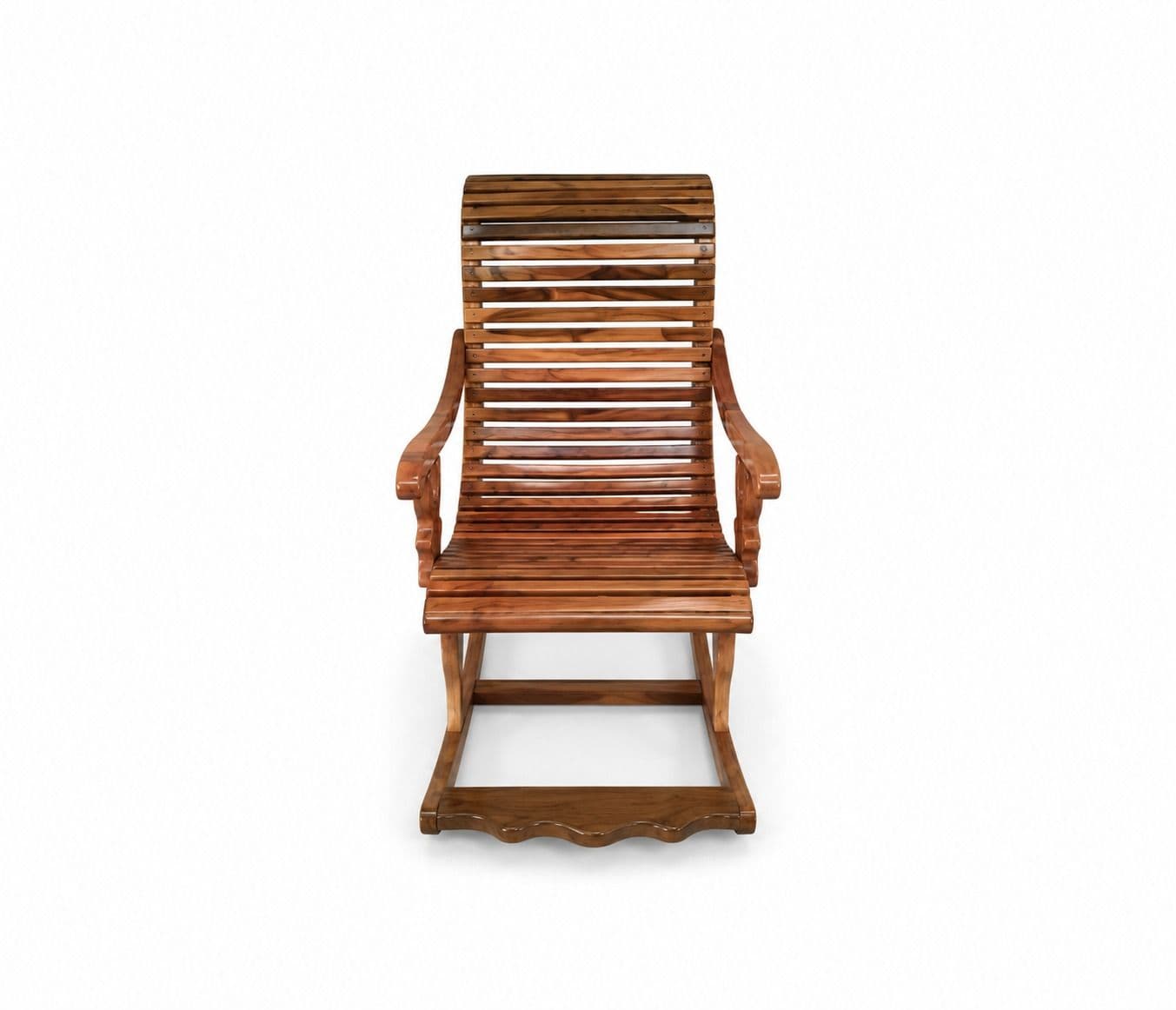 Image 3 for Horizontal Strip Eazy Chair Sheesham Wood (BGPKU) (OWD)