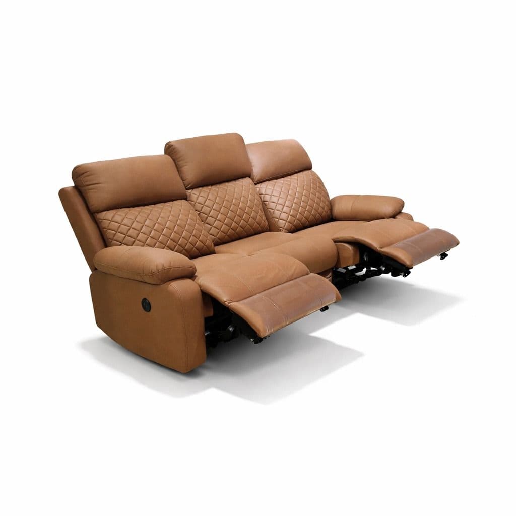 Image 9 for R20 Power Recliner 3 + 2 With Consol + 1 Power Reclner Micro Swed Fabric (BSK OTD)