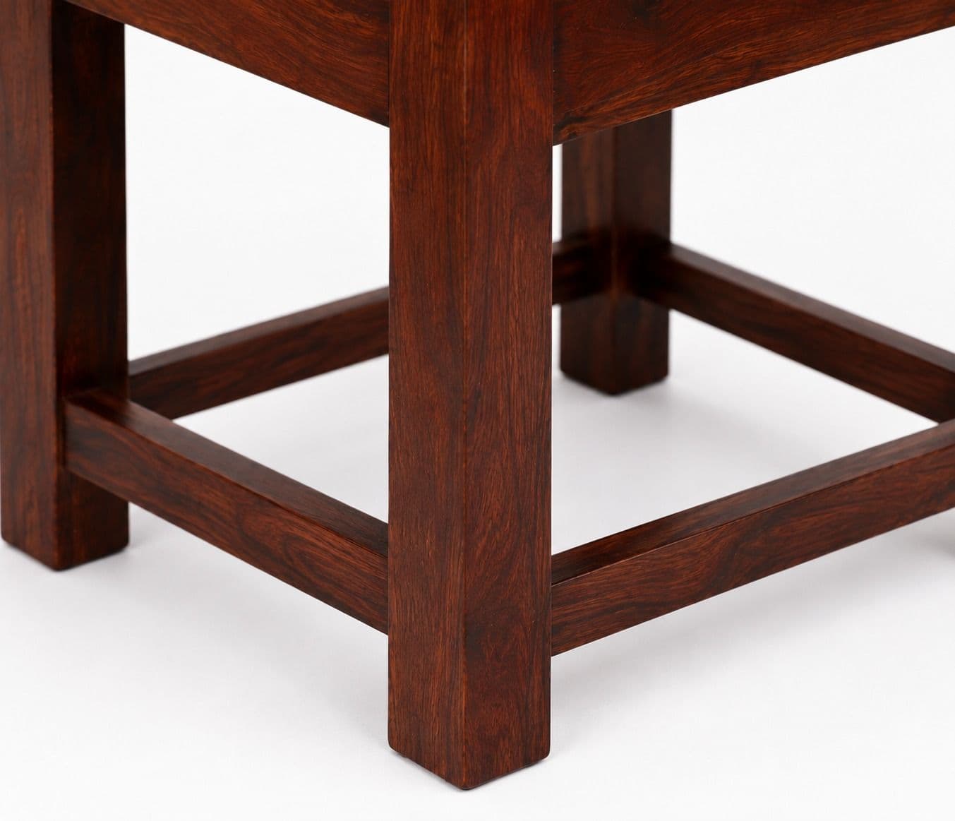 Image 5 for Stool (Set of 3) Sheesham Wood (BGPKU) (OWD)