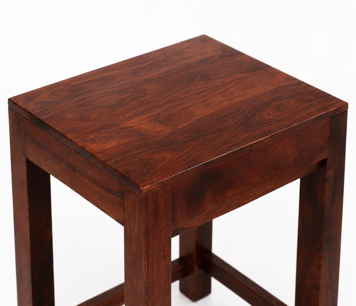 Image 4 for Stool (Set of 3) Sheesham Wood (BGPKU) (OWD)