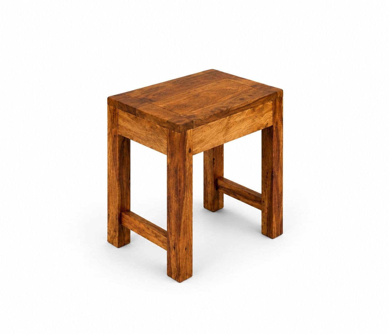 Image 2 for Sonu Stool (Set of 3) Sheesham Wood (BGPKU) (OWD)