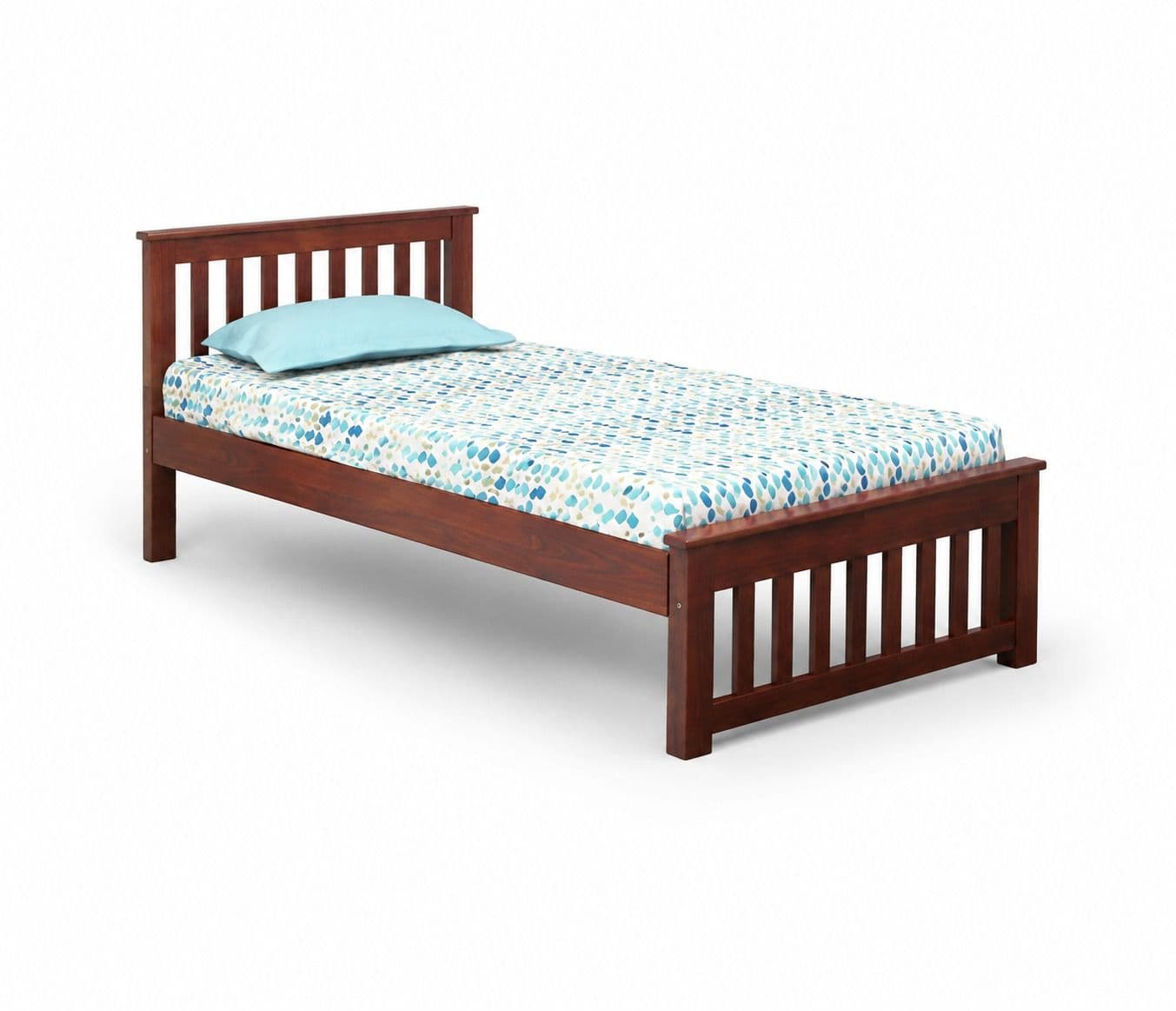 Image 2 for Vertical Strip Single Cot Sheesham Wood (BGPKU) (OWD)