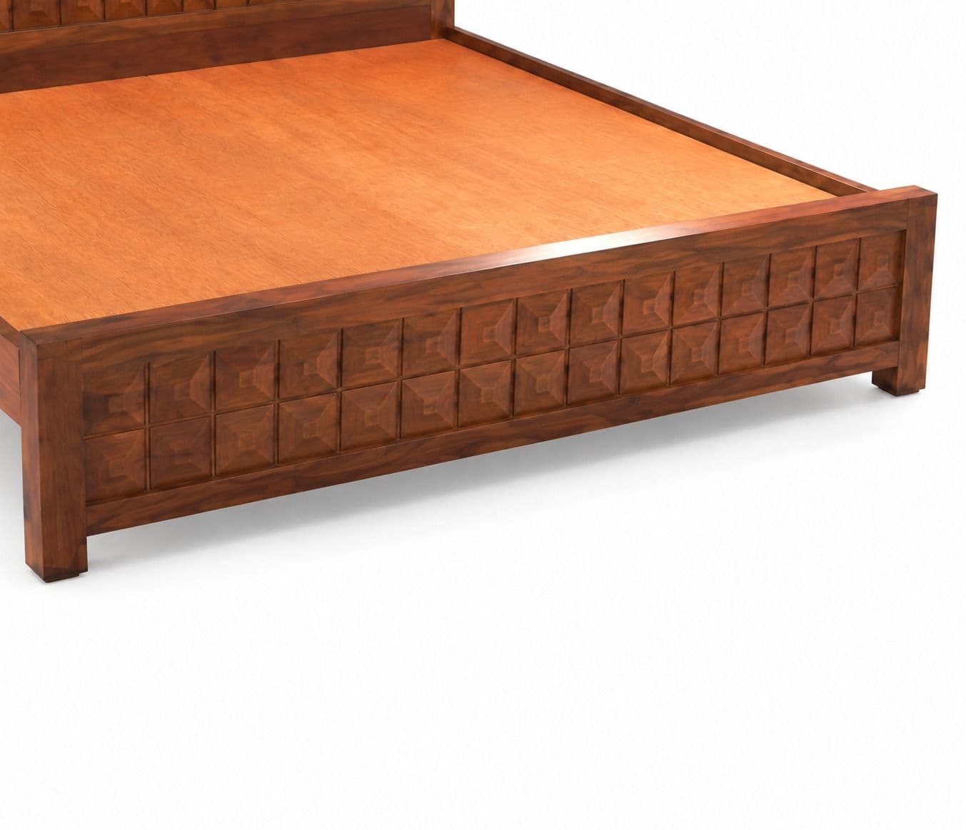 Image 5 for Diamond Queen Cot Niwar Cot Sheesham Wood (BGPKU) (OWD)