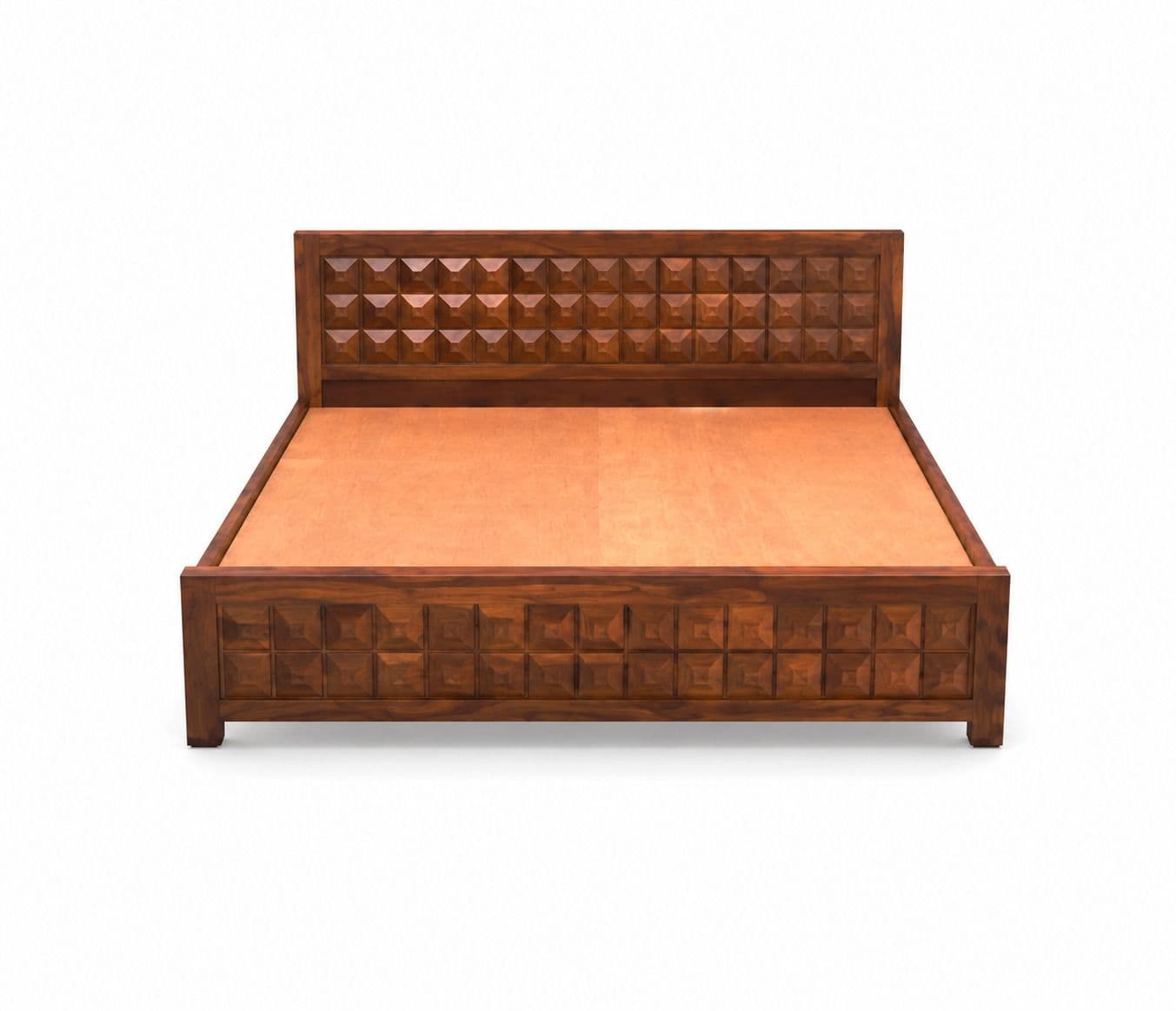 Image 3 for Diamond Queen Cot Niwar Cot Sheesham Wood (BGPKU) (OWD)