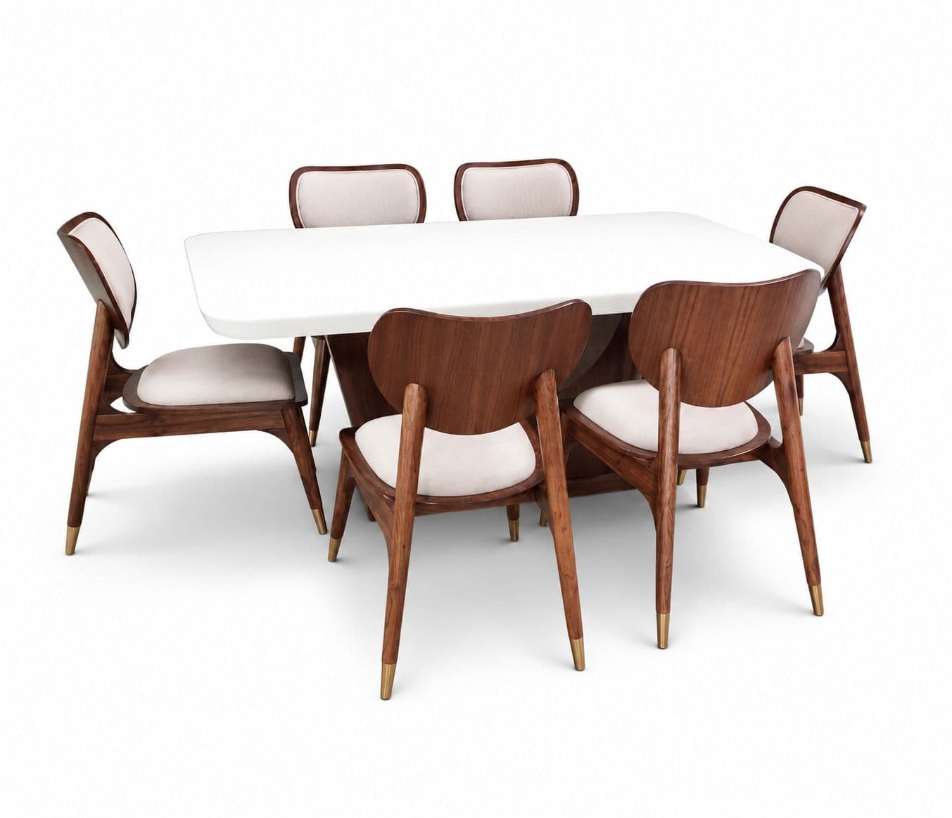 Image 2 for Exotic 1+6 Seater Dining Set ( RCH TD)(OWD)