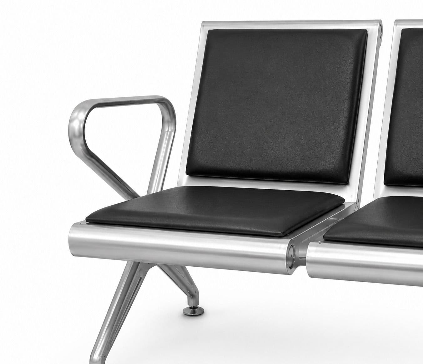 Image 4 for Metro 3 Seater With Cushion Waiting Room Chair (PM)