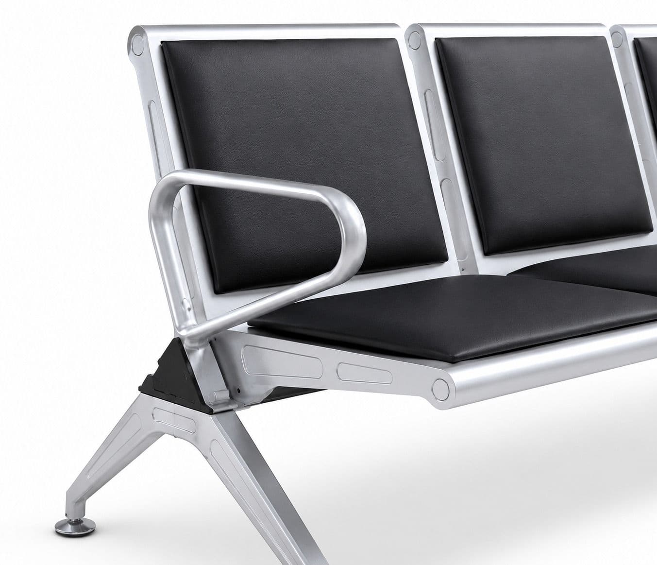 Image 4 for Metro 4 Seater With Cushion Waiting Room Chair (PM)