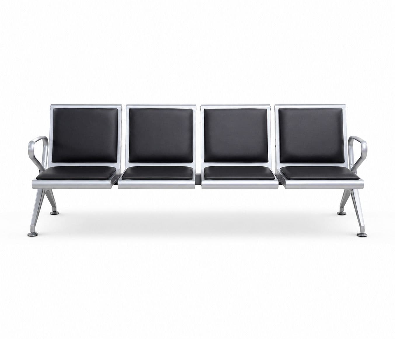 Image 2 for Metro 4 Seater With Cushion Waiting Room Chair (PM)