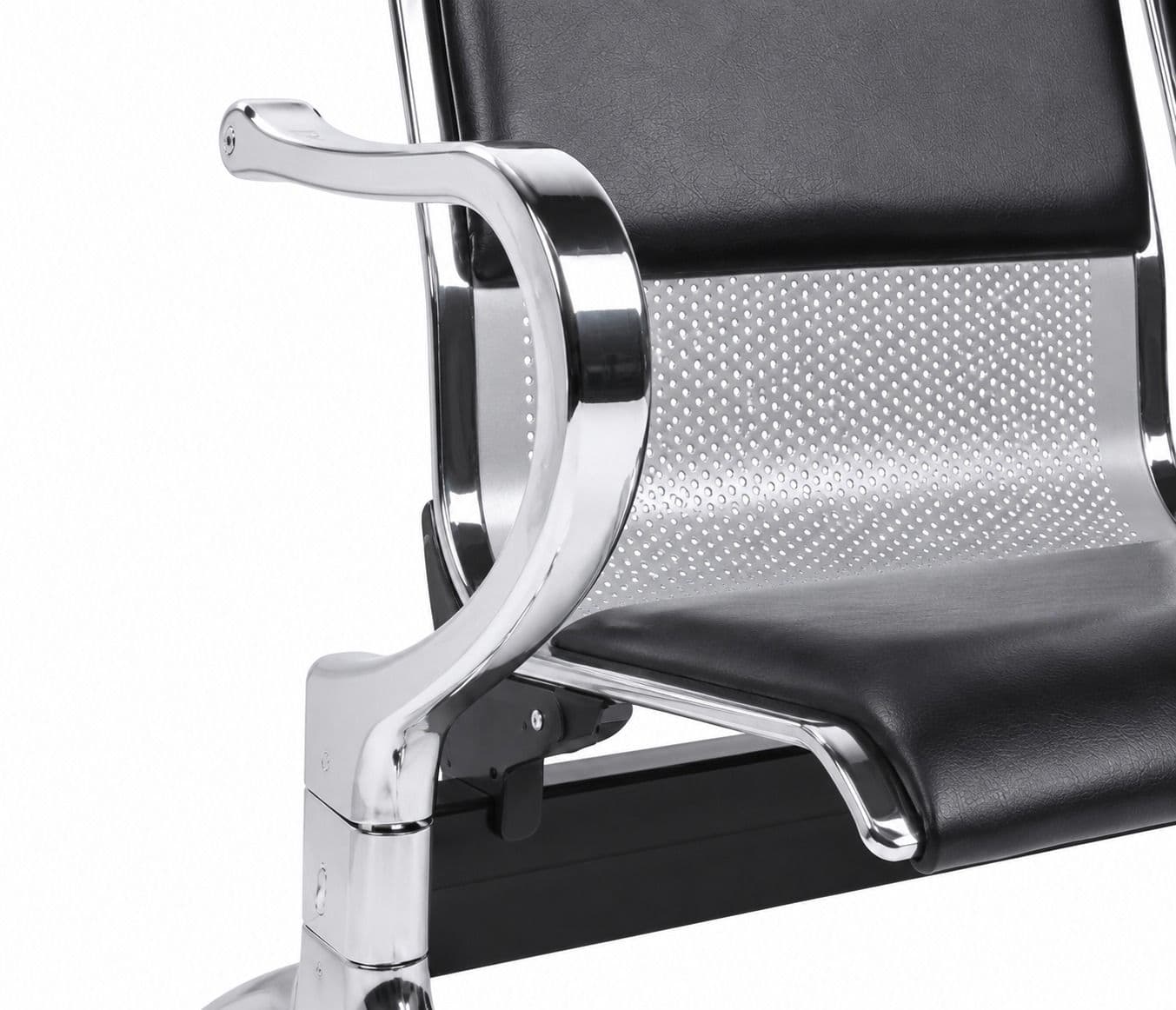 Image 5 for China 3 Seater With Cushion Waiting Room Chair (PM)
