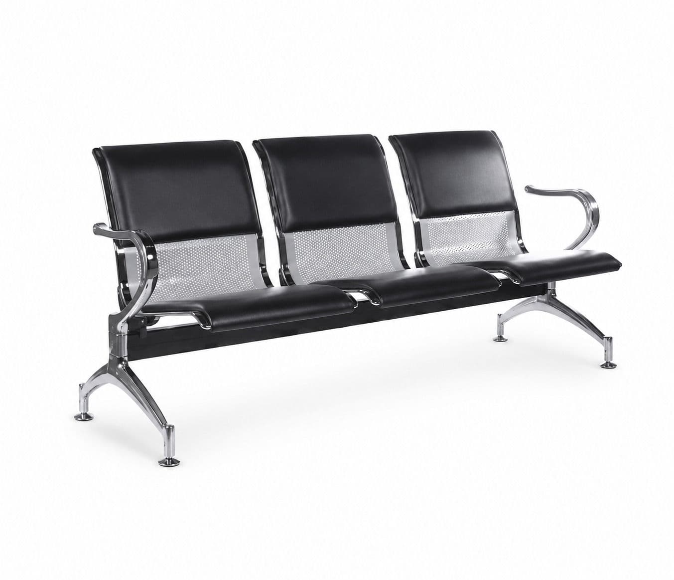 Image 3 for China 3 Seater With Cushion Waiting Room Chair (PM)