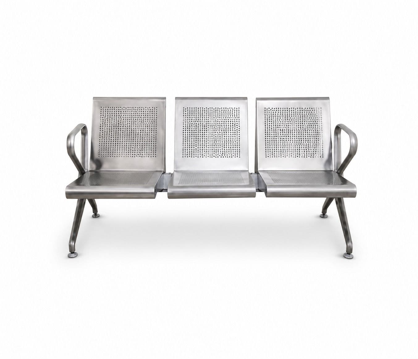 Image 2 for Metro SS (202 Grade) 3-Seater Waiting Room Chair (PM)