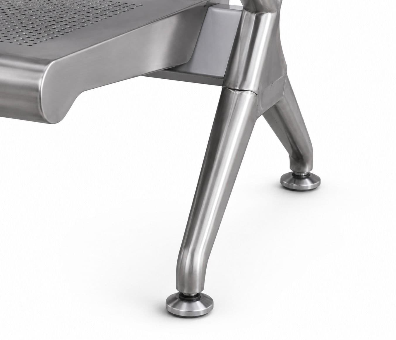 Image 5 for Metro SS (202 Grade) 3-Seater Waiting Room Chair (PM)