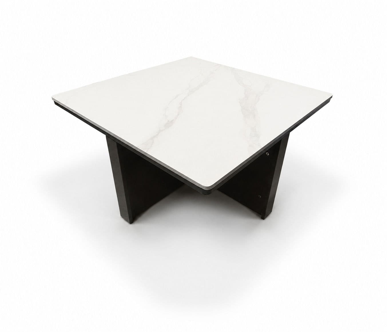 Image 6 for Dino Center 3636 Table With 4 Puffys Marble Top With Wooden Base (HYD)