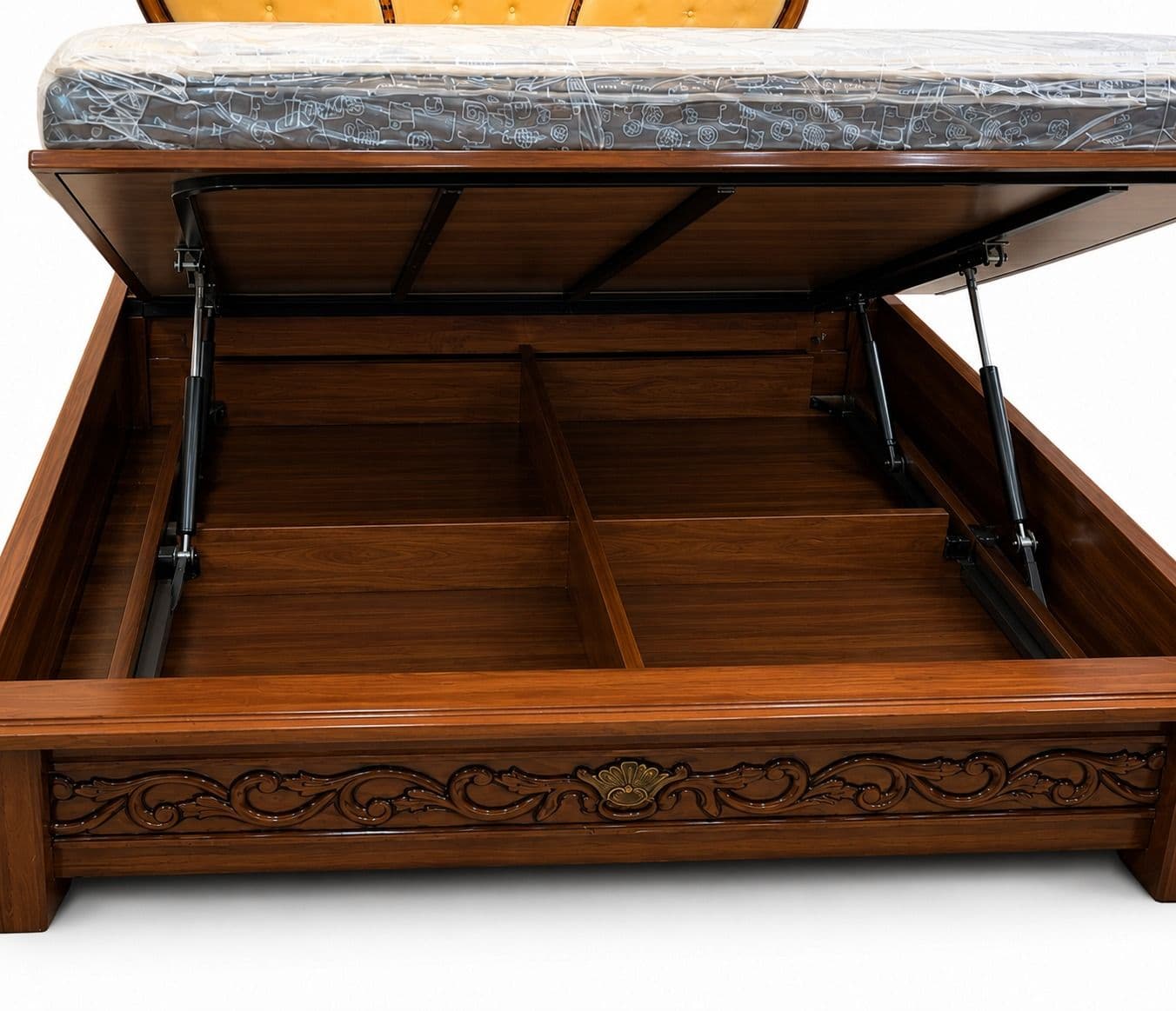 Image 9 for Crown King Size Hydraulic Storage Cot (RCH SW)