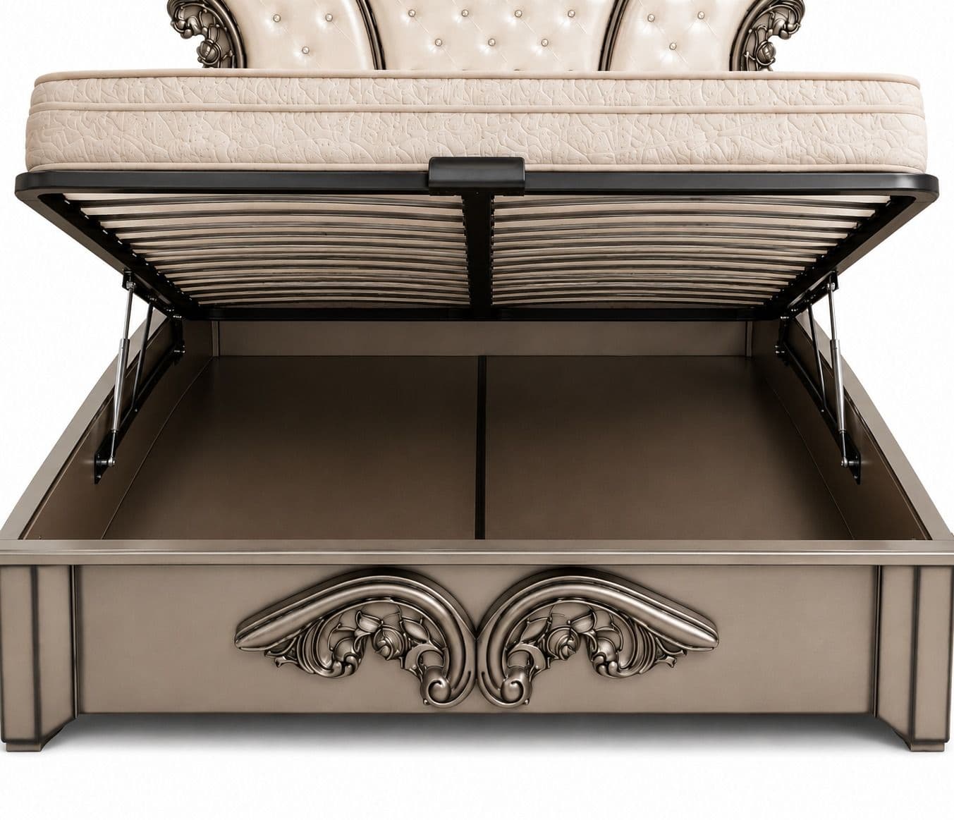 Image 6 for Crest King Size Hydraulic Storage Cot (RCH SW)