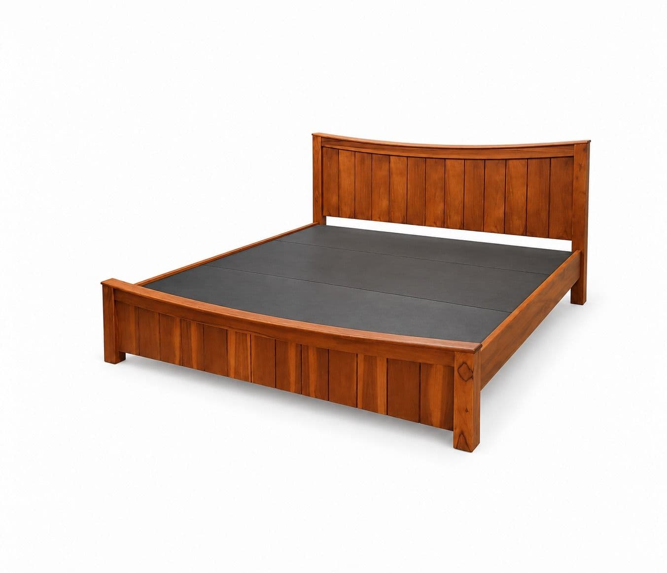 Image 5 for Boat Cot King Size Without Storage With Rubber wood (BSK)