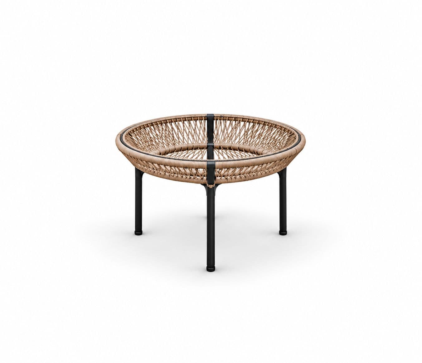 Image 2 for ODR-03 (ROPE) Outdoor Table Set 1+4 Seater Back Cushion + 1 With Center Table Without Glass (RCH SW) (OWD)