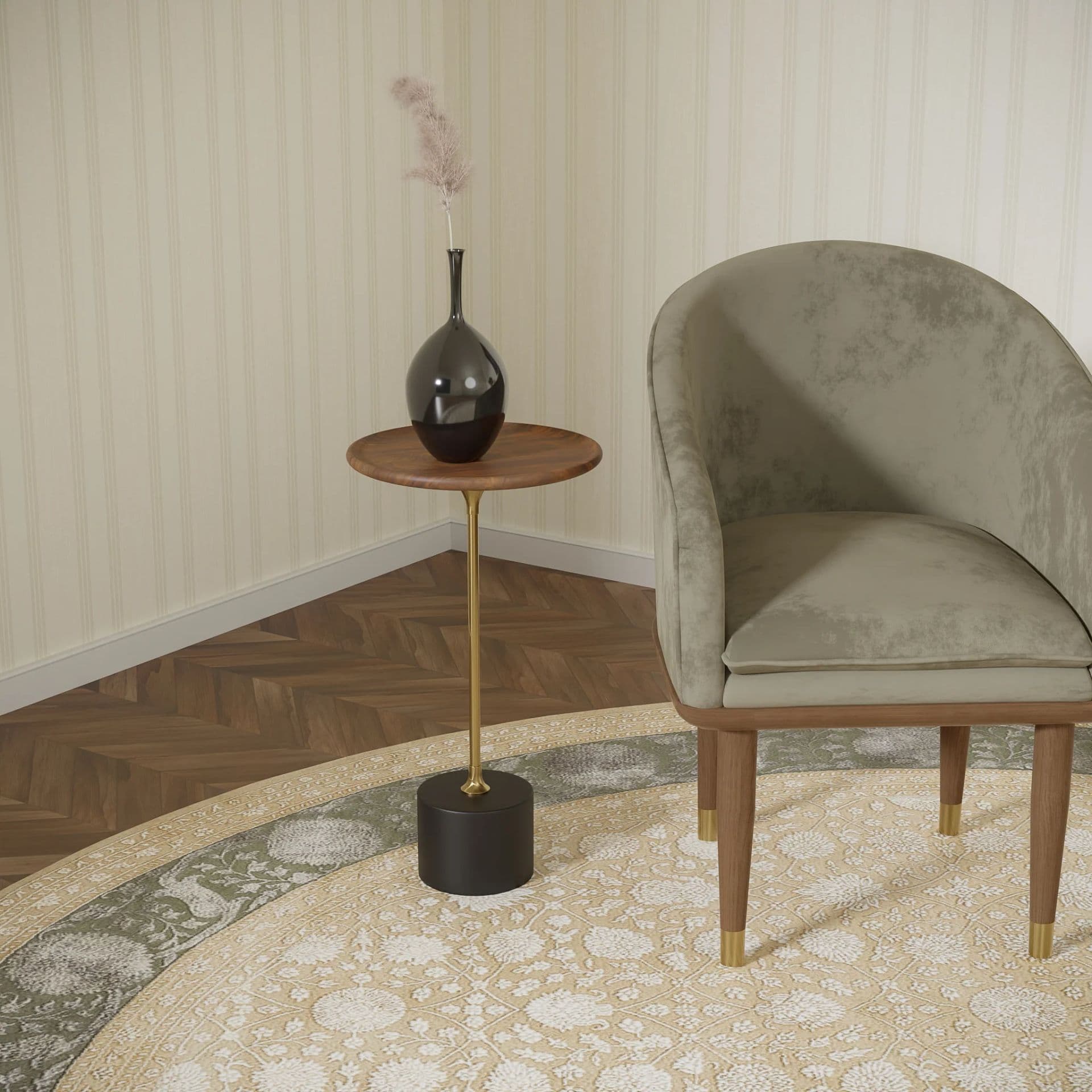Image 3 for Avocado Sigma Accent Table (ARC)